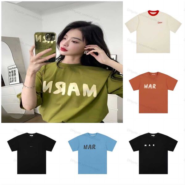 sunmmer womens mens designers t shirts tshirts fashion marnis letter printing short sleeve lady tees luxurys casual clothes t-shirts clothi, White
sunmmer womens mens designers t shirts tshirts fashion marnis letter printing short sleeve lady tees luxurys casual clothes t-shirts clothi, White