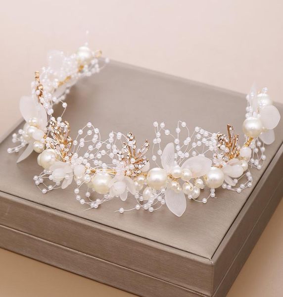 gold flower pearl headband tiara crown wedding bridal princess headbands hair jewelry crystal accessories bride headdress headpiec7969268, Silver
gold flower pearl headband tiara crown wedding bridal princess headbands hair jewelry crystal accessories bride headdress headpiec7969268, Silver