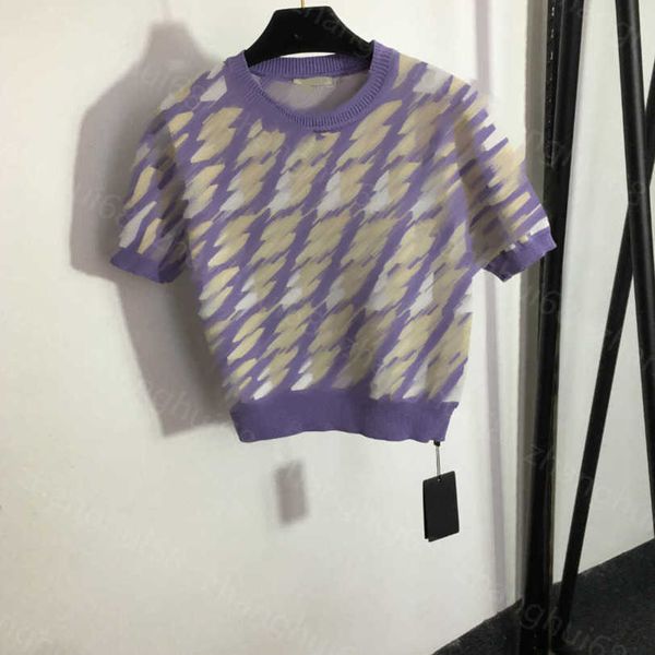 23ss womens designer clothing womens knits double f jacquard monogram bright silk blend short sleeve sweater womens clothes a1, White
23ss womens designer clothing womens knits double f jacquard monogram bright silk blend short sleeve sweater womens clothes a1, White