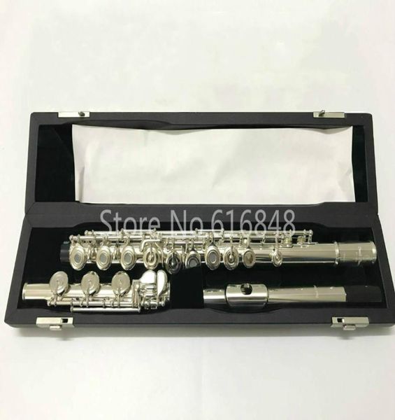 pearl pf505 rbe new flute 17 keys open hole c tune flute brand silver plated musical instrument flauta with case3813917
pearl pf505 rbe new flute 17 keys open hole c tune flute brand silver plated musical instrument flauta with case3813917