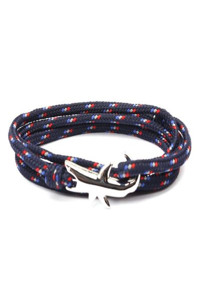 usa popular vikings style silver plated shark charm bracelet 75cm colorful paracord bracelets for men and women6776828, Golden;silver
usa popular vikings style silver plated shark charm bracelet 75cm colorful paracord bracelets for men and women6776828, Golden;silver