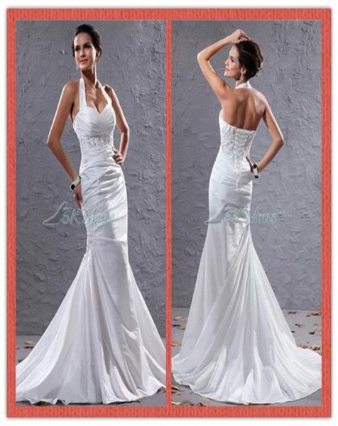 new white mermaid wedding dresses halter court train fishtail bridal gowns appliques sequins dress aw24795562
new white mermaid wedding dresses halter court train fishtail bridal gowns appliques sequins dress aw24795562