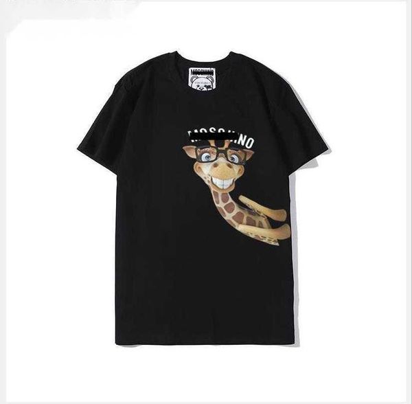 2023 moschino designer high-grade women's cotton t-shirt men's and women's style crewneck short sleeve t-shirt fashion print, White
2023 moschino designer high-grade women's cotton t-shirt men's and women's style crewneck short sleeve t-shirt fashion print, White