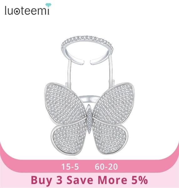 luoteemi fashionable unique adjustable ring micro paved shining cz movable butterfly shape jewelry for party gift 2101326656, Silver
luoteemi fashionable unique adjustable ring micro paved shining cz movable butterfly shape jewelry for party gift 2101326656, Silver