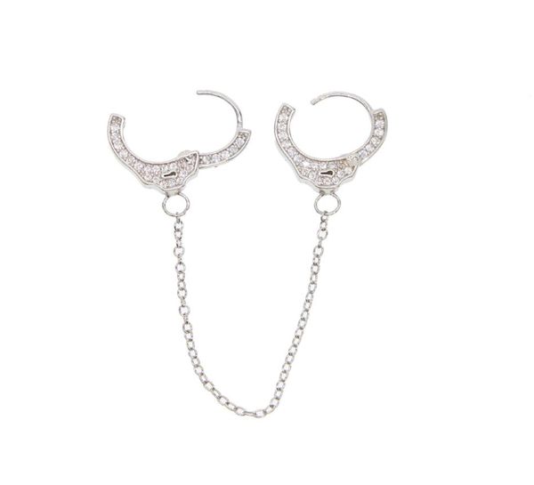100 925 sterling silver handcuff earring 1 piece unique design long chain clip on hoop european women multi piercing earring8845187, Golden;silver
100 925 sterling silver handcuff earring 1 piece unique design long chain clip on hoop european women multi piercing earring8845187, Golden;silver