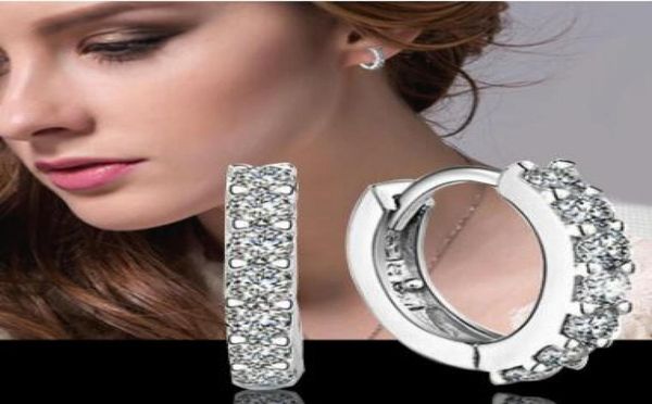 925 sterling silver diamond hoop earrings beautiful women weddingengagement ear studs round earrings 30 pairs3664187, Golden;silver
925 sterling silver diamond hoop earrings beautiful women weddingengagement ear studs round earrings 30 pairs3664187, Golden;silver