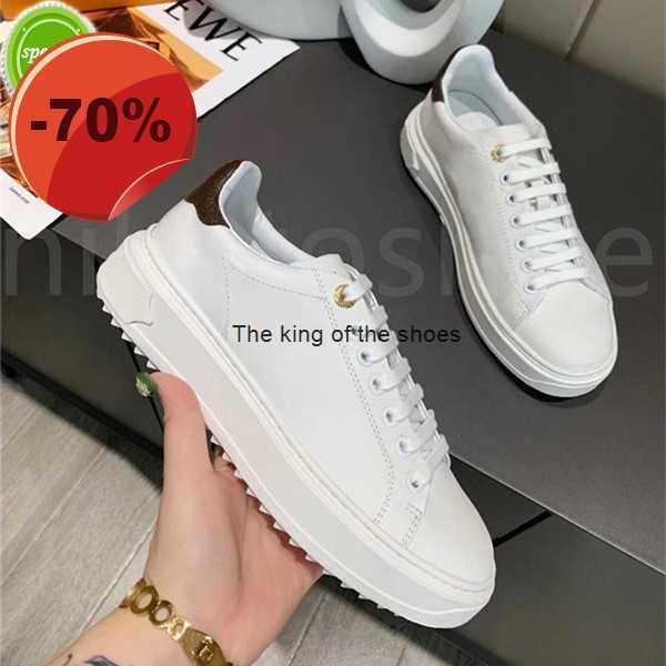 dress shoes designer 2023luxurys italy time out sneaker low casual shoes women treaded rubber outsole printed calf leather classic trainers, Black
dress shoes designer 2023luxurys italy time out sneaker low casual shoes women treaded rubber outsole printed calf leather classic trainers, Black
