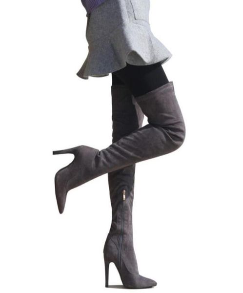 women boots high heels knee high suede thigh high over the knee red black gray brown boot ladies shoes plus size 434476343
women boots high heels knee high suede thigh high over the knee red black gray brown boot ladies shoes plus size 434476343