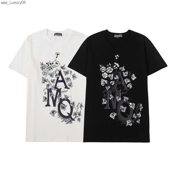 designer mens t shirts summer fashion flower letter embroidery cotton tees womens leisure quality black and white avail mc queens mcqueens a, White;black
designer mens t shirts summer fashion flower letter embroidery cotton tees womens leisure quality black and white avail mc queens mcqueens a, White;black