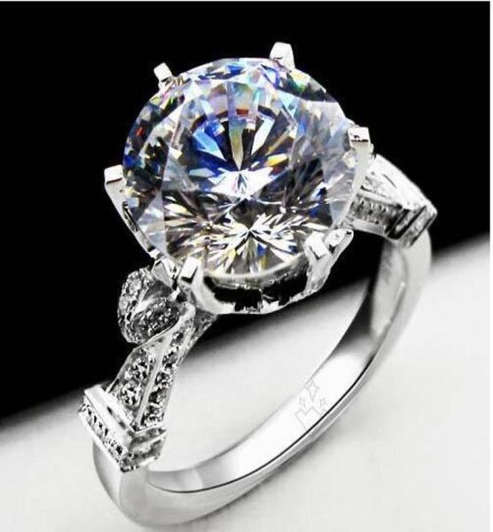 new 925 sterling silver 18k white gold plated 4ct nscd synthetic diamond women wedding ring classic jewelry engagement royal court7815944, Golden;silver
new 925 sterling silver 18k white gold plated 4ct nscd synthetic diamond women wedding ring classic jewelry engagement royal court7815944, Golden;silver