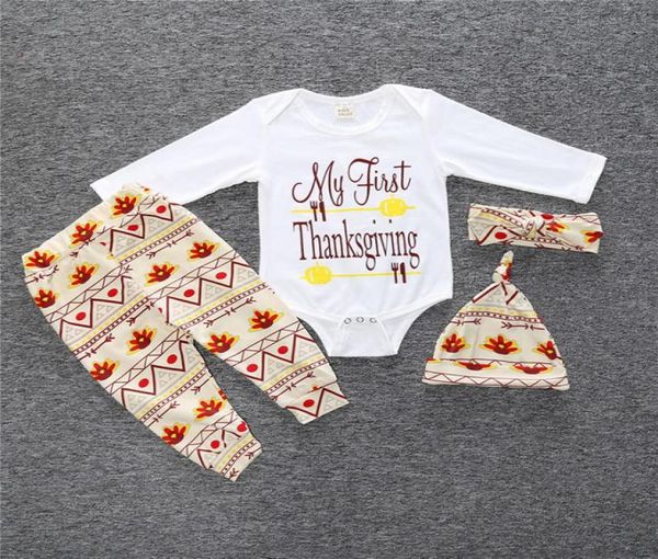 4pcs newborn baby girl boy clothes long sleeve romper pants hat headband toddler infant outfits clothes set57422832701822, White
4pcs newborn baby girl boy clothes long sleeve romper pants hat headband toddler infant outfits clothes set57422832701822, White