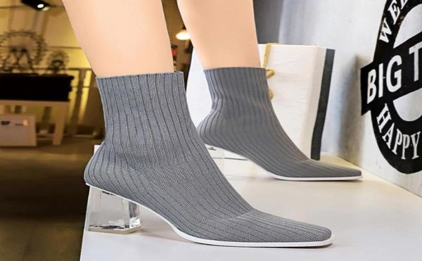 boots eoeodoit high square heels women toe sock shoes knit fabric pumps mid calf autumn winter stretchy booties 8 cm7936088, Black
boots eoeodoit high square heels women toe sock shoes knit fabric pumps mid calf autumn winter stretchy booties 8 cm7936088, Black