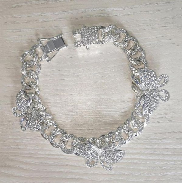 rhinestone butterfly ankle bracelet cuban link chain anklets for women wide foot bracelets beach jewelry hh884761181, Golden;silver
rhinestone butterfly ankle bracelet cuban link chain anklets for women wide foot bracelets beach jewelry hh884761181, Golden;silver
