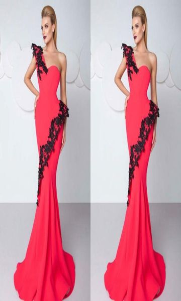 2018 red mermaid prom dresses one shoulder sweep train women evening gowns applique lace made in china elegant party gown6996190, Black
2018 red mermaid prom dresses one shoulder sweep train women evening gowns applique lace made in china elegant party gown6996190, Black