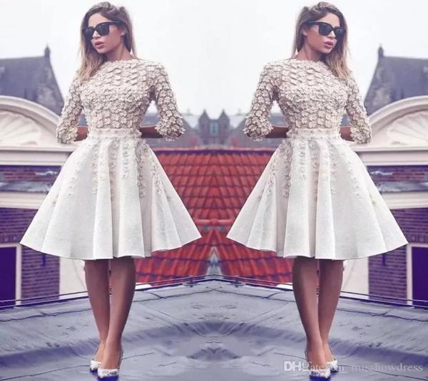 arabic long sleeves a line cocktail dresses 3d floral knee length formal party short evening prom gowns ba6905 06278983967, Black
arabic long sleeves a line cocktail dresses 3d floral knee length formal party short evening prom gowns ba6905 06278983967, Black