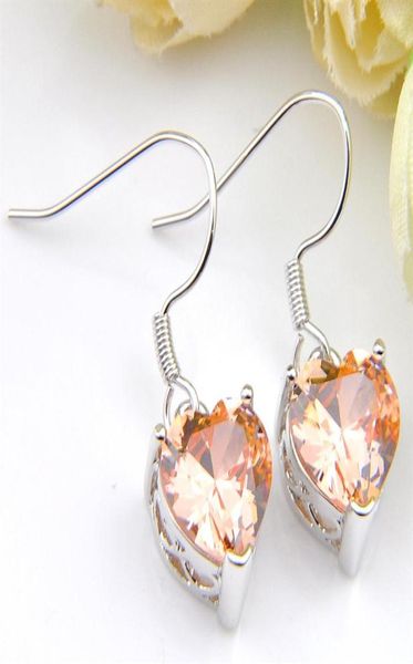 10 prs luckyshine fashion heart silver dangle earrings for women039s charms earings jewelry champagne dazzling zircon249t4504760
10 prs luckyshine fashion heart silver dangle earrings for women039s charms earings jewelry champagne dazzling zircon249t4504760