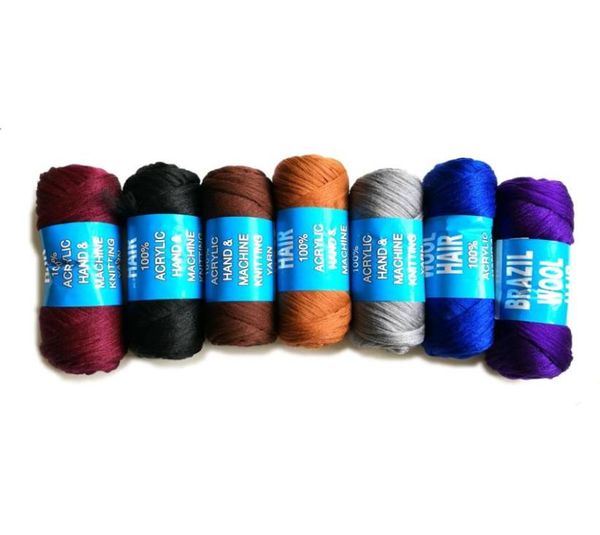 stock new 10 rollslot brazilian wool hair 100 acrylic hand and machine knitting blended yarn scale hair 70gr7603198, Black
stock new 10 rollslot brazilian wool hair 100 acrylic hand and machine knitting blended yarn scale hair 70gr7603198, Black