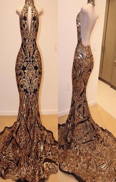 gorgeous gold and black sparkly prom dresses 2019 hign neck backless sweep train african trumpet occasion evening wear gowns6190420
gorgeous gold and black sparkly prom dresses 2019 hign neck backless sweep train african trumpet occasion evening wear gowns6190420