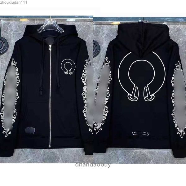 men's hoodies sweatshirts mens loose hearts hoodie ch brand designer horseshoe sanskrit print zipper jacket fashion pullover hooded chr, Black
men's hoodies sweatshirts mens loose hearts hoodie ch brand designer horseshoe sanskrit print zipper jacket fashion pullover hooded chr, Black