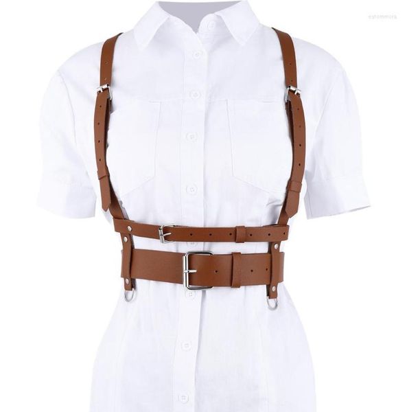 belts 2022 fashion punk faux leather harness body waist belt for women handmade straps suspender5646457, Black;brown
belts 2022 fashion punk faux leather harness body waist belt for women handmade straps suspender5646457, Black;brown