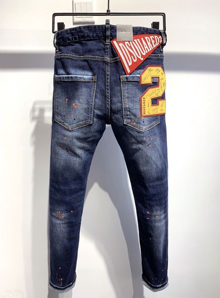 dsquad2 jeans men's luxury designer denim jeans perforated pants dsquare jeans casual fashion trendy pants dsquad2 men's clothing, Blue
dsquad2 jeans men's luxury designer denim jeans perforated pants dsquare jeans casual fashion trendy pants dsquad2 men's clothing, Blue