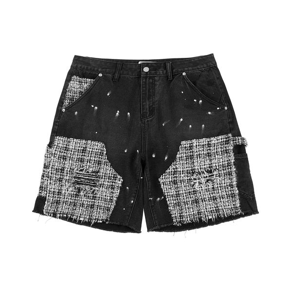 2023 summer shorts men women track hip hop patchwork painted distressed jeans shorts men and women straight baggy casual denim pants oversiz
2023 summer shorts men women track hip hop patchwork painted distressed jeans shorts men and women straight baggy casual denim pants oversiz