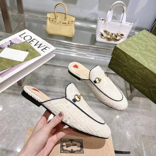 summer womens beach slippers classic designer lazy flat baotou flip-flops 100% leather womens slippers suede letter womens shoes cowhide met, Black
summer womens beach slippers classic designer lazy flat baotou flip-flops 100% leather womens slippers suede letter womens shoes cowhide met, Black