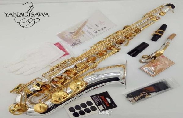 quality tenor saxophone new yanagisawa two37 nickel plated gold key sax professional mouthpiece 3194018
quality tenor saxophone new yanagisawa two37 nickel plated gold key sax professional mouthpiece 3194018
