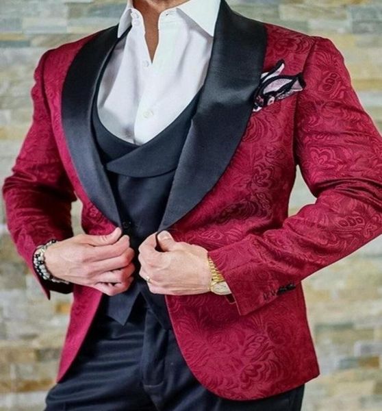 fashion burgundy butterfly jacquard groom tuxedos embossed threedimensional pattern men039s blazer 3 piece suits wedding dress9077567, Black;gray
fashion burgundy butterfly jacquard groom tuxedos embossed threedimensional pattern men039s blazer 3 piece suits wedding dress9077567, Black;gray