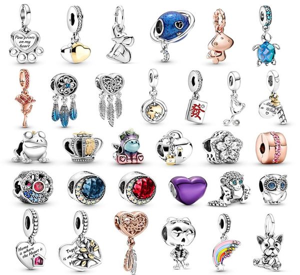 new popular 925 sterling silver special charm pendant beads for original pandora diy bracelet necklace ladies j8178276, Bronze;silver
new popular 925 sterling silver special charm pendant beads for original pandora diy bracelet necklace ladies j8178276, Bronze;silver