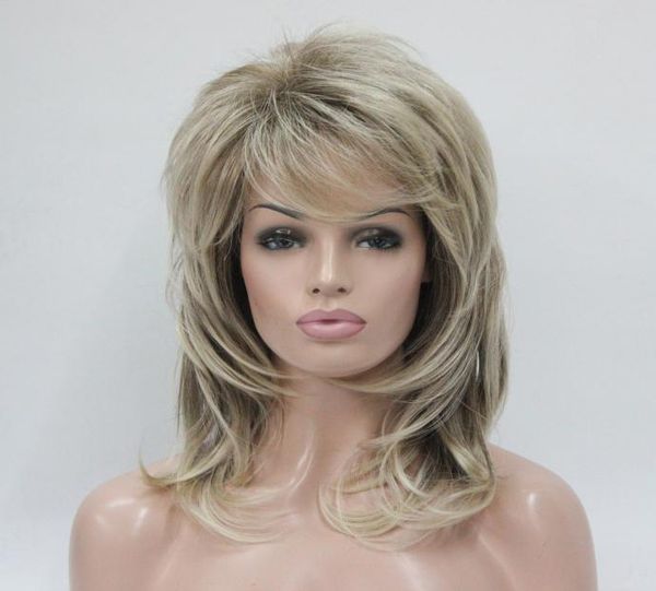 hivision fashion charming health blonde mix and golden brown root medium length fluffy wavy women039s bangs for every day hair 1067522, Black
hivision fashion charming health blonde mix and golden brown root medium length fluffy wavy women039s bangs for every day hair 1067522, Black