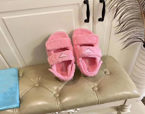 women039s winter wool sandals fashion straight strap lamb wool velvet thick soled slippers pattern electric embroidery shoes 354334565, Black
women039s winter wool sandals fashion straight strap lamb wool velvet thick soled slippers pattern electric embroidery shoes 354334565, Black