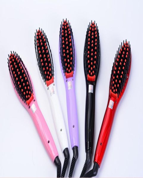 fashion hair straightener comb hair electric brush comb irons auto straight hair comb brush8602910, Black
fashion hair straightener comb hair electric brush comb irons auto straight hair comb brush8602910, Black