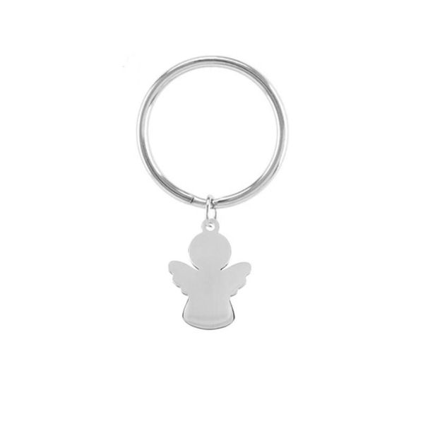 keychains 100 stainless steel blank angel key rings charm chains high polished personalised keyrings chaveiro whole 10pcs6637401, Silver
keychains 100 stainless steel blank angel key rings charm chains high polished personalised keyrings chaveiro whole 10pcs6637401, Silver