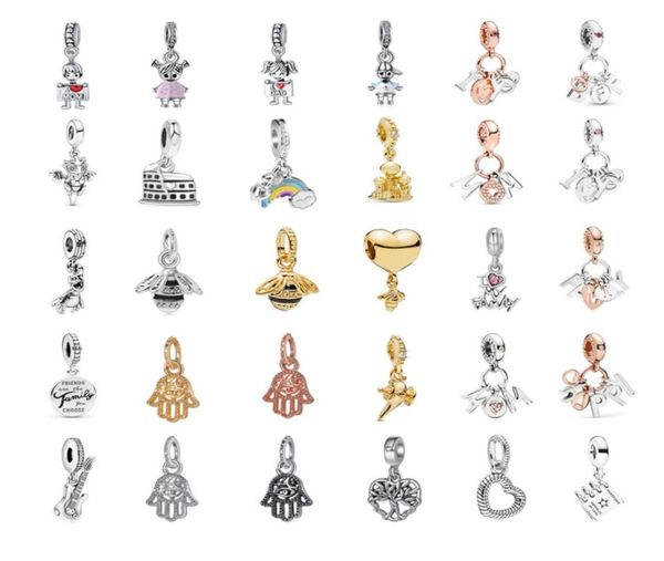 925 sterling silver dangle charm new exquisite and warm rose gold perfect family beads bead fit pandora charms bracelet diy jewelr2144813, Bronze;silver
925 sterling silver dangle charm new exquisite and warm rose gold perfect family beads bead fit pandora charms bracelet diy jewelr2144813, Bronze;silver