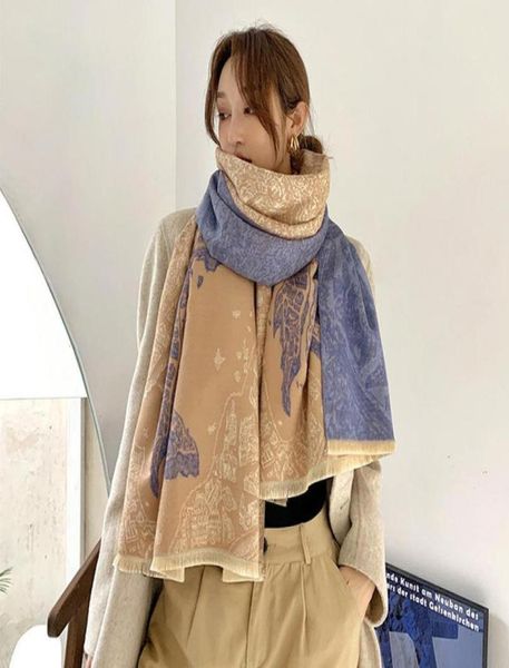 winter warm scarf for women cashmere shawls lady wraps brand printed thick blanket scarves female bufanda 2020 new9820648, Blue;gray
winter warm scarf for women cashmere shawls lady wraps brand printed thick blanket scarves female bufanda 2020 new9820648, Blue;gray