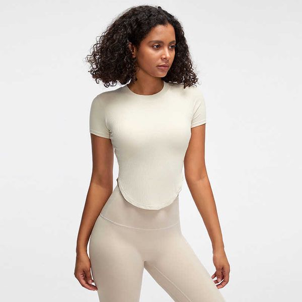 spring and summer new rib sport short sleeve smock with bra fitness suit women's running t-shirt back tight yoga suit s, Gray
spring and summer new rib sport short sleeve smock with bra fitness suit women's running t-shirt back tight yoga suit s, Gray