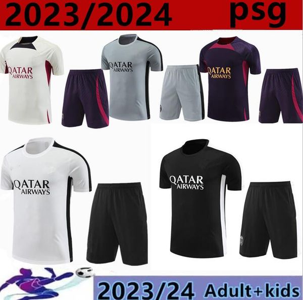 23 24 s tracksuit 23 24 paris sportswear training suit short sleeved suit soccer jersey kit uniform chandal sweatshirt sweater, Black;yellow
23 24 s tracksuit 23 24 paris sportswear training suit short sleeved suit soccer jersey kit uniform chandal sweatshirt sweater, Black;yellow