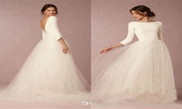 stunning winter wedding dresses a line satin backless 2019 bridal gowns with sleeves simple design soft tulle skirt swee4300966, White
stunning winter wedding dresses a line satin backless 2019 bridal gowns with sleeves simple design soft tulle skirt swee4300966, White