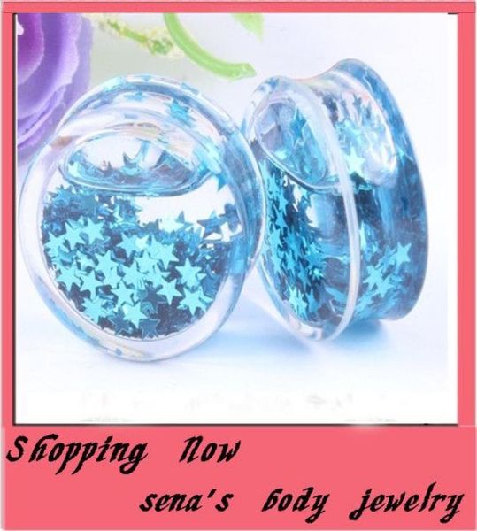 mix 616mm 60pcslo liquid blue star t acrylic solid ear plug flesh tunnel piercing body jewelry5229473, Silver
mix 616mm 60pcslo liquid blue star t acrylic solid ear plug flesh tunnel piercing body jewelry5229473, Silver
