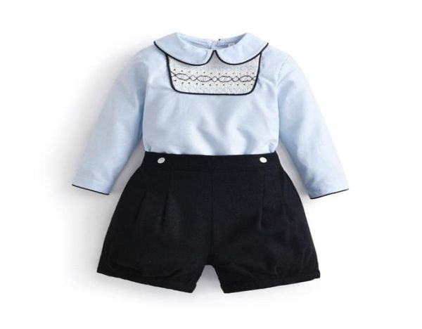 2pcs children boutique boys smocked clothes set baby spanish style clothing suit toddler hand made smocking blouses black shorts 23089992, White;black
2pcs children boutique boys smocked clothes set baby spanish style clothing suit toddler hand made smocking blouses black shorts 23089992, White;black