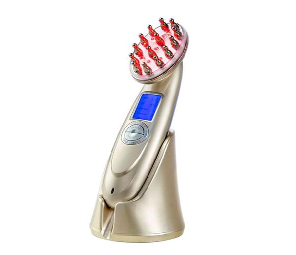 electric rf laser hair growth comb wireless anti hair loss therapy infrared ems nano led red light vibration massage brush5870936
electric rf laser hair growth comb wireless anti hair loss therapy infrared ems nano led red light vibration massage brush5870936