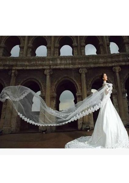 bridal veils cathedral wedding 5m 164ft long lace edge accessories mariage bride welon veil7917385, Black
bridal veils cathedral wedding 5m 164ft long lace edge accessories mariage bride welon veil7917385, Black