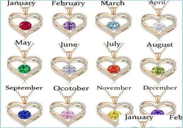 pendant necklaces women necklace sier rose gold birthstone heart pendant necklaces drop delivery 2021 jewelry pendants yummyjewelr7103116, Silver
pendant necklaces women necklace sier rose gold birthstone heart pendant necklaces drop delivery 2021 jewelry pendants yummyjewelr7103116, Silver