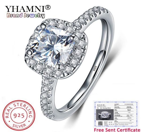 yhamni sent certificate luxury 10 original 925 silver 88mm 2 carat square crystal zirconia diamond wedding rings for women7074566, Slivery;golden
yhamni sent certificate luxury 10 original 925 silver 88mm 2 carat square crystal zirconia diamond wedding rings for women7074566, Slivery;golden