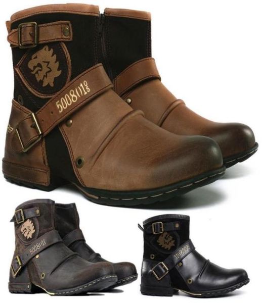 workwear boots men pu stitching ankle round toe flat square heel casual fashion retro metal buckle side zipper martin boots hm2714051046, Black
workwear boots men pu stitching ankle round toe flat square heel casual fashion retro metal buckle side zipper martin boots hm2714051046, Black