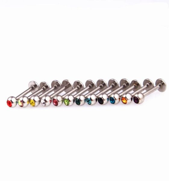 labret ring lip piercing stud crystal gem stone fashion body jewelry 316l stainless steel 16g 6mm 8mm 10mm bar ear tragus bone4995903, Black
labret ring lip piercing stud crystal gem stone fashion body jewelry 316l stainless steel 16g 6mm 8mm 10mm bar ear tragus bone4995903, Black
