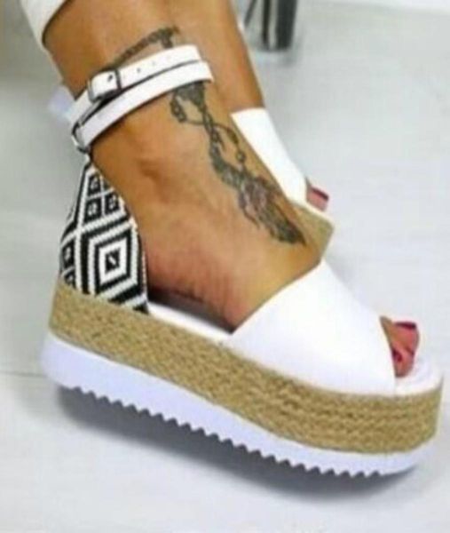 summer women ankle strap sandals platform flat mid heel sponge sole peep toe 2020 new casual beach ladies shoes zapatos de mujer6401203, Black
summer women ankle strap sandals platform flat mid heel sponge sole peep toe 2020 new casual beach ladies shoes zapatos de mujer6401203, Black