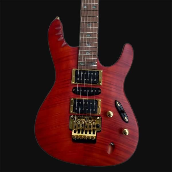 6-string split electric guitar, matte orange, send real p, customizable, home
6-string split electric guitar, matte orange, send real p, customizable, home
