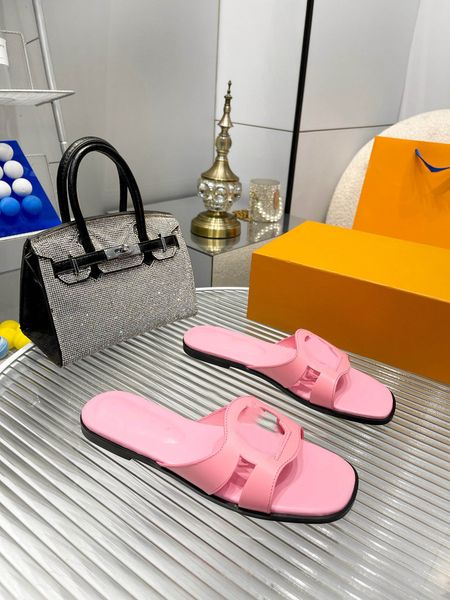 women designer slippers lsola flat mule summer metallic calfskin leather slides beach sandals with box, Black
women designer slippers lsola flat mule summer metallic calfskin leather slides beach sandals with box, Black